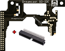 Charger l'image dans la galerie, Dreamcast - PCB Dreamcast GD-IDE « V3 » + Connecteur IDE