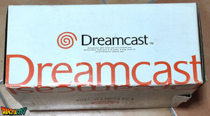 Dreamcast VA1 Freezone 60Hz + Patch 50Hz/60Hz Auto + Boîte + Alimentation 220V + 1 Manette + Notices + Dream Passport 3 "NEUF" + Câble Vidéo + Câble Alimentation + Serial Matching + Câble RJ11