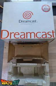 Dreamcast VA1 60Hz + Bios Freezone + Patch 50Hz/60Hz Auto + Boîte + Alimentation 220V + 1 Manette + Notices + Dream Passport 3 "NEUF" + Câble Vidéo + Câble Alimentation + Serial Matching + Câble RJ11 + Condensateurs GDROM "NEUF"