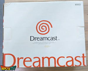 Dreamcast VA1 60Hz + Bios Freezone + Patch 50Hz/60Hz Auto + Boîte + Alimentation 220V + 1 Manette + Notices + Dream Passport 3 "NEUF" + Câble Vidéo + Câble Alimentation + Serial Matching + Câble RJ11 + Condensateurs GDROM "NEUF"