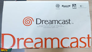 Dreamcast VA1 60Hz + Bios Freezone + Patch 50Hz/60Hz Auto + Boîte + Alimentation 220V + 1 Manette + Notices + Dream Passport 3 "NEUF" + Câble Vidéo + Câble Alimentation + Serial Matching + Câble RJ11 + Condensateurs GDROM "NEUF"