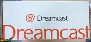 Dreamcast VA1 60Hz + Bios Freezone + Patch 50Hz/60Hz Auto + Boîte + Alimentation 220V + 1 Manette + Notices + Dream Passport 3 "NEUF" + Câble Vidéo + Câble Alimentation + Serial Matching + Câble RJ11 + Condensateurs GDROM "NEUF"