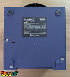 GameCube Collector Violette JAP 60Hz Freezone + Game Boy Player avec Disque + Boîte + Alimentation 110V + Puce Xeno-GC + Condensateurs changés (neuf) + Picoboot + Sandisk Swiss 256Go + SD2SP2 POR TF + Manette + Câble Vidéo + Serial Matching