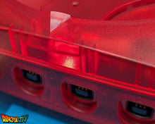 Charger l&#39;image dans la galerie, Dreamcast VA1 Freezone 60Hz + Coque Translucide Rouge (Neuve) + Diode Rouge + Alimentation Dc-Psu + GDEmu 5.20.5 + Kit 3D GDEmu Blanc + Pile Neuve + Polyfuse + Ventilateur Silencieux + Patch 50Hz/60Hz Auto