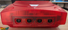 Charger l&#39;image dans la galerie, Dreamcast VA1 Freezone 60Hz + Coque Translucide Rouge (Neuve) + Diode Rouge + Alimentation Dc-Psu + GDEmu 5.20.5 + Kit 3D GDEmu Blanc + Pile Neuve + Polyfuse + Ventilateur Silencieux + Patch 50Hz/60Hz Auto