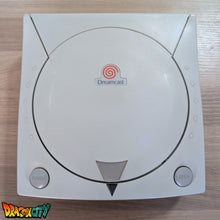 Charger l&#39;image dans la galerie, Dreamcast VA0 60Hz + Boîte + Bios Freezone + Patch 50Hz/60Hz Auto + Alimentation 220V + 1 Manette + Câble Vidéo RGB + Câble Alimentation + Serial Matching + Notices + Condensateurs GDROM changés (neuf)