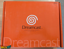 Charger l&#39;image dans la galerie, Dreamcast VA0 60Hz + Boîte + Bios Freezone + Patch 50Hz/60Hz Auto + Alimentation 220V + 1 Manette + Câble Vidéo RGB + Câble Alimentation + Serial Matching + Notices + Condensateurs GDROM changés (neuf)