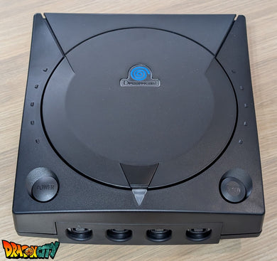 Dreamcast VA1 Freezone 60Hz + Coque Noir (Neuve) + Alimentation Dc-Psu + GDEmu 5.20.5 + Kit 3D GDEmu Noir + Pile Neuve + Polyfuse + Diode Bleue + Ventilateur Silencieux + Patch 50Hz/60Hz Auto
