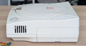 Dreamcast VA0 60Hz + Boîte + Bios Freezone + Patch 50Hz/60Hz Auto + Alimentation 220V + 1 Manette + Câble Vidéo RGB + Câble Alimentation + Serial Matching + Condensateurs GDROM changés (neuf)