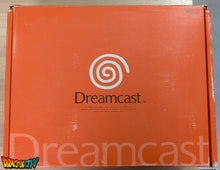 Charger l&#39;image dans la galerie, Dreamcast VA0 60Hz + Boîte + Bios Freezone + Patch 50Hz/60Hz Auto + Alimentation 220V + 1 Manette + Câble Vidéo RGB + Câble Alimentation + Serial Matching + Condensateurs GDROM changés (neuf)