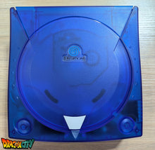 Charger l'image dans la galerie, Dreamcast VA1 Freezone 60Hz + Coque Bleue Translucide (Neuve) + Alimentation Dc-Psu + GDEmu 5.20.5 + Kit 3D GDEmu Bleu Translucide + Pile Neuve + Polyfuse + Ventilateur Silencieux + Patch 50Hz/60Hz Auto