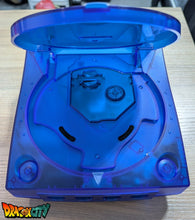 Charger l'image dans la galerie, Dreamcast VA1 Freezone 60Hz + Coque Bleue Translucide (Neuve) + Alimentation Dc-Psu + GDEmu 5.20.5 + Kit 3D GDEmu Bleu Translucide + Pile Neuve + Polyfuse + Ventilateur Silencieux + Patch 50Hz/60Hz Auto