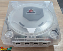 Charger l'image dans la galerie, Dreamcast VA1 Freezone 60Hz + Coque Translucide Blanche (Neuve) + Alimentation Dc-Psu + GDEmu 5.20.5 + Kit 3D GDEmu Noir + Pile Neuve + Polyfuse + Ventilateur Silencieux + Patch 50Hz/60Hz Auto