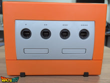Charger l'image dans la galerie, GameCube JAP 60Hz + Coque Orange (Neuve) + Picoboot + Cache lecteur 3D + Sandisk Swiss 512Go + SD2SP2 PRO V2