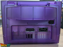Charger l'image dans la galerie, GameCube JAP 60Hz + Coque Translucide Violette (Neuve) + Picoboot + Cache lecteur 3D + Sandisk Swiss 512Go + SD2SP2 PRO V2