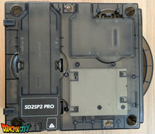 Charger l'image dans la galerie, GameCube JAP 60Hz + Coque Translucide Noire (Neuve) + Picoboot + Cache lecteur 3D + Sandisk Swiss 512Go + SD2SP2 PRO V2