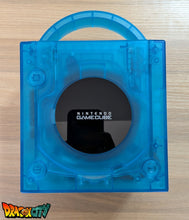 Charger l'image dans la galerie, GameCube JAP 60Hz + Coque Translucide Bleue (Neuve) + Picoboot + Cache lecteur 3D + SD2SP2 PRO V2