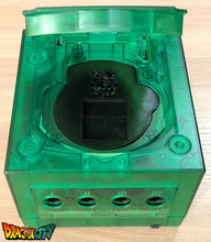 Charger l'image dans la galerie, GameCube JAP 60Hz + Coque Translucide Verte (Neuve) + Picoboot + Cache lecteur 3D + SD2SP2 PRO V2