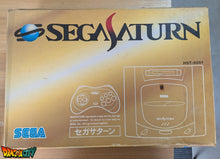 Charger l'image dans la galerie, Saturn JAP Grise 60Hz Dézonée (SAROO) + SAT-PSU + Boîte + Câble RGB + MicroSD King 64Go + Manette