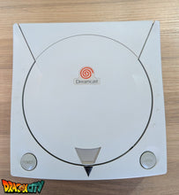 Charger l'image dans la galerie, Dreamcast VA0 60Hz + Boîte + Bios Freezone + Patch 50Hz/60Hz Auto + Alimentation 220V + 1 Manette + Câble Vidéo + Câble Alimentation + Condensateurs GDROM remplacés (neufs)