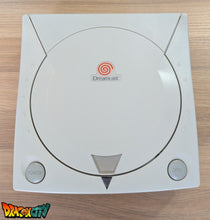 Charger l'image dans la galerie, Dreamcast VA0 60Hz + Boîte + Bios Freezone + Patch 50Hz/60Hz Auto + Alimentation 220V + 1 Manette + Câble Vidéo + Câble Alimentation + Serial Matching + Condensateurs GDROM remplacés (neufs)