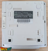 Charger l'image dans la galerie, Dreamcast VA0 60Hz + Boîte + Bios Freezone + Patch 50Hz/60Hz Auto + Alimentation 220V + 1 Manette + Câble Vidéo + Câble Alimentation + Serial Matching + Condensateurs GDROM remplacés (neufs)