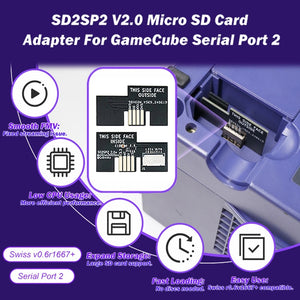 GameCube - SD2SP2 "V2" & SD2SP2 "POR TF"