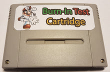 Charger l&#39;image dans la galerie, Super Nintendo - Cartouche Burn-In Test