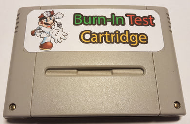 Super Nintendo - Cartouche Burn-In Test