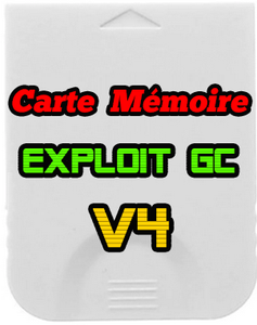 GameCube - Carte Mémoire Exploit GC "PAL/US/JAP" V4