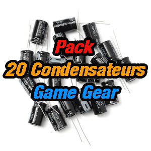 Game Gear - Pack 20 Condensateurs Game Gear