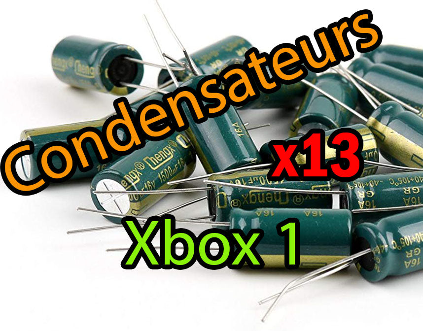 Xbox 1 - Pack 13 Condensateurs