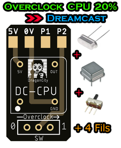 Dreamcast - KIT DC-CPU (Overclock 20%)