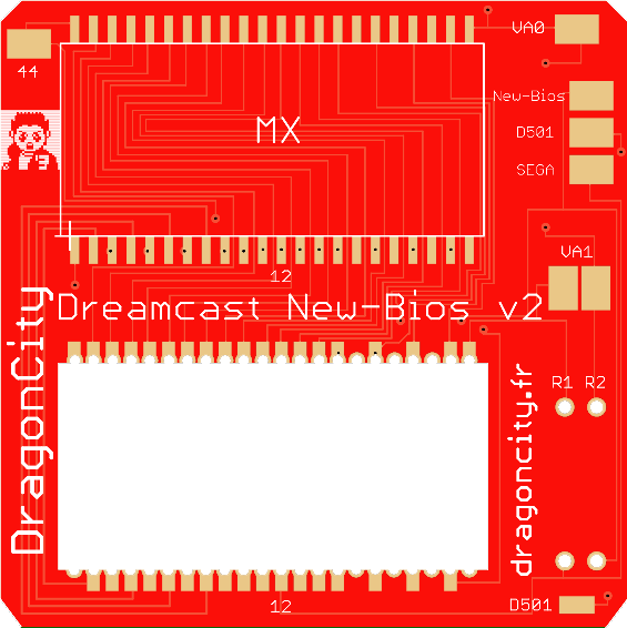 Dreamcast - PCB New-Bios 