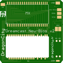 Charger l&#39;image dans la galerie, Dreamcast - PCB New-Bios &quot;V2&quot;