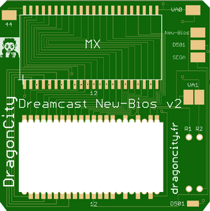 Dreamcast - PCB New-Bios "V2"