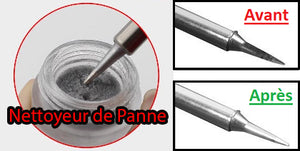 Nettoyeur de Panne & Éponge en fil d'acier