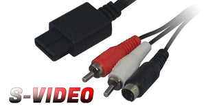 Câble S-Video - Compatible Nintendo 64 / Super Nintendo