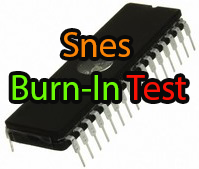 Super Nintendo - Puce SNES Burn-In Test / SuperCIC « Cartouche »