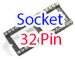 Socket DIP - 8 Pin / 14 Pin / 32 Pin / 40 Pin