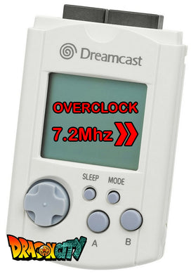 Dreamcast - VMU Overclock 7.2Mhz