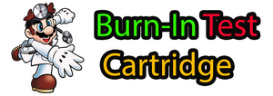 Super Nintendo - Cartouche Burn-In Test