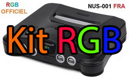 Nintendo 64 - Kit N64 RGB « FRA »