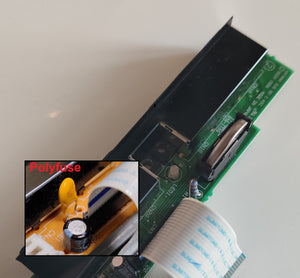 Dreamcast - Port Manette VA0 / VA1 / VA2.1 - Led Original/Bleue/Rouge + Pile Neuve via Socket + Ventilateur Silencieux + Fusible Neuf (Polyfuse)
